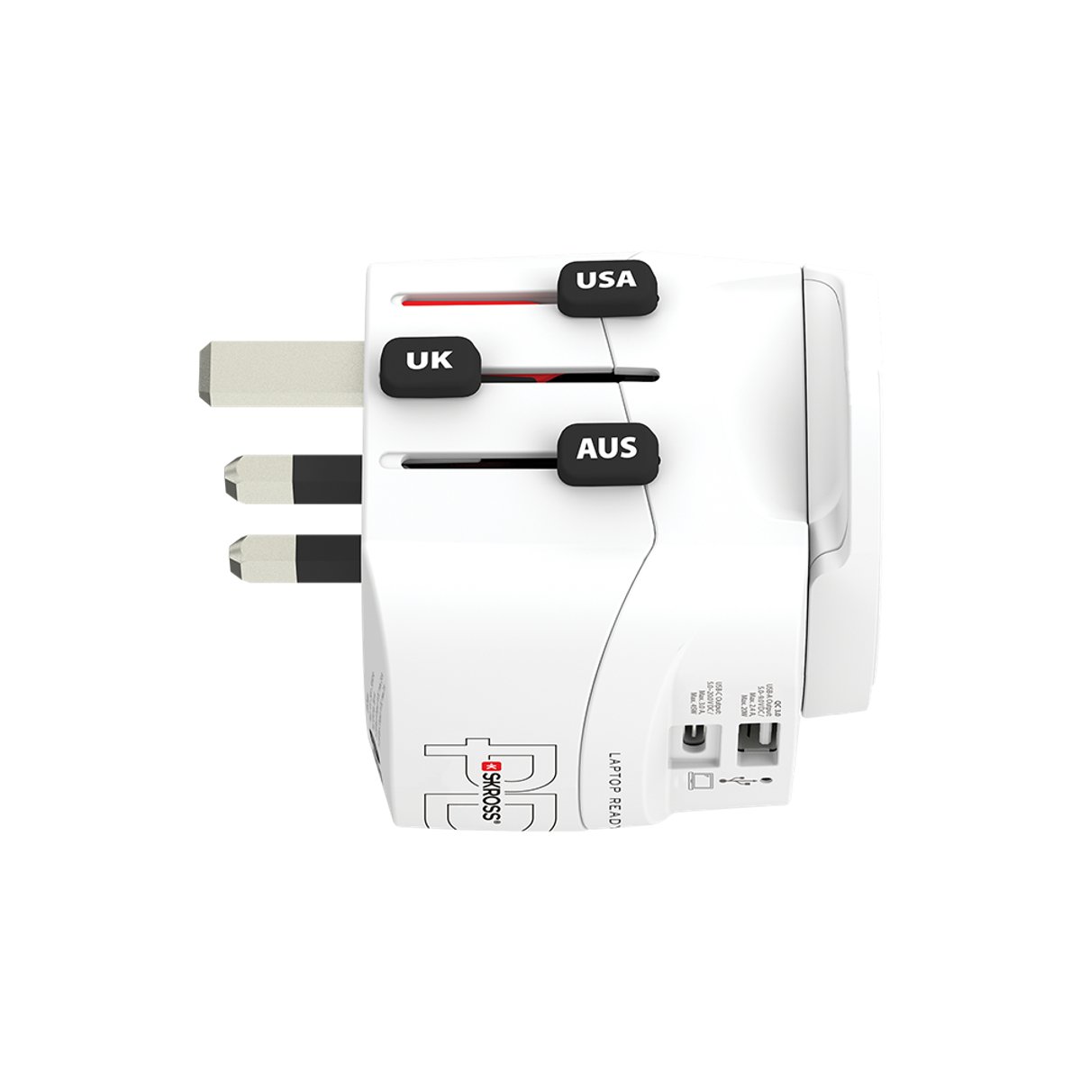 Skross PRO Light USB AC45PD World